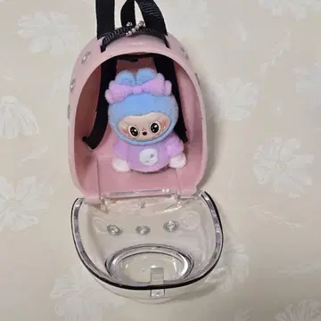 봉제 인형 포함 보관 케이스 키링