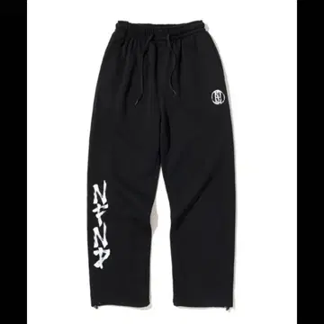 NOT4NERD 브러쉬 로고스 스트링 맨투맨 팬츠 한국 댄서 인기