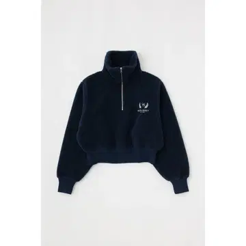새상품 택 포함 MOUSSY 보아 풀오버 블루종 후드티
