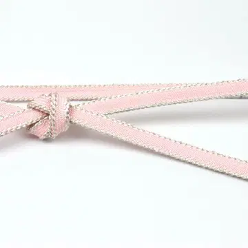 허리띠 와타케이 카쿠초호교쿠긴미미 핑크 복숭아색 연리방