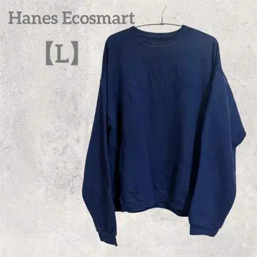 Hanes Ecosmart 트레이닝복 [ L ] 네이비 맨투맨