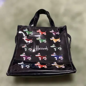 레어 Harrods 스코티시 테리어 토트백
