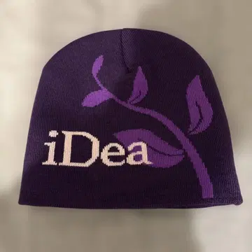 iDea 보라색 니트 모자