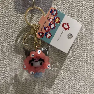 오사카 간사이 엑스포 산리오 나리키리 먀쿠먀쿠 클리어 키링 쿠로미