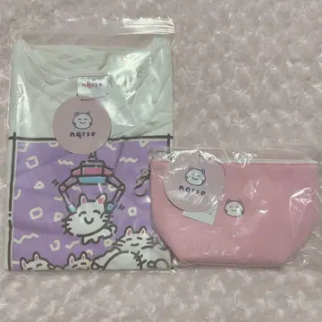 nqrse 나루세 T셔츠 파우치 시마무라 콜라보