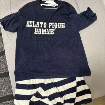 젤라또 피케 HOMME 셋업 네이비
