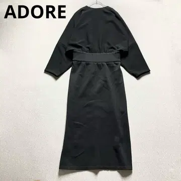 ADORE 스트레치 W 크로스 원피스 돌먼 슬리브
