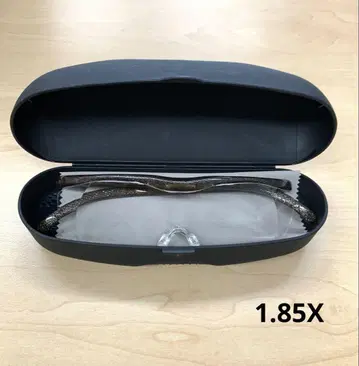 미사용 새상품 하즈키 루페 라지 1.85X 브라운