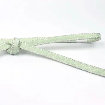 허리띠 와타케 가쿠아사호타마긴미 부드러운 투명감 있는 그린 연리방