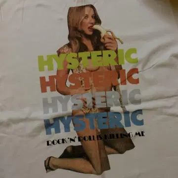 희귀! HYSTERIC 포토 프린트 히스걸 L 사이즈