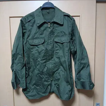육자 작업복 90s 또는 80s 벚꽃 지퍼 M