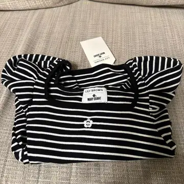 LILY BROWN / MARY QUANT 스트라이프 T셔츠 새상품