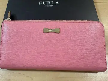 [ 새상품급 ] FURLA 핑크 장지갑