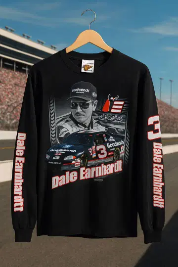 [택 포함 레어] NASCAR 데일 언하트 긴팔 T셔츠 M 2008