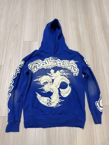 Hellstar Yoga Hoodie Blue