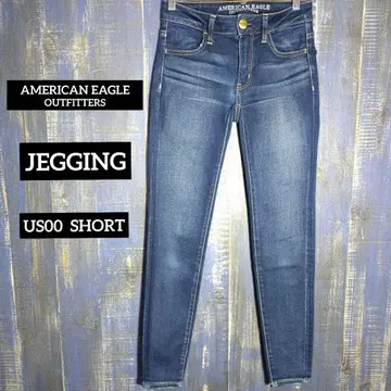아메리칸 이글 JEGGING 인디고 노데미지 US00