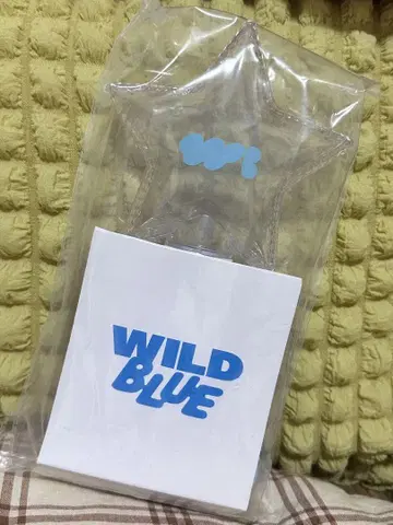 WILD BLUE 별 모양 응원봉