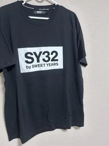 SY32 by SWEET YEARS 블랙 T셔츠 XL