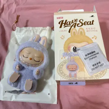 LABUBU Have a Seat 토끼 봉제 인형