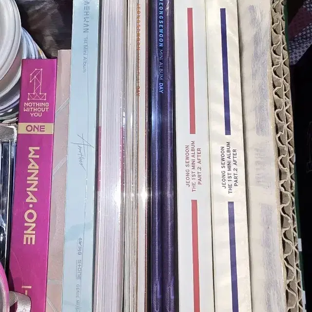 아이돌 앨범 및 굿즈 나눔 (워너원 옹성우 김재환 강다니엘 정세운)