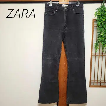 ZARA 자라 부츠컷 데님 청바지 블랙