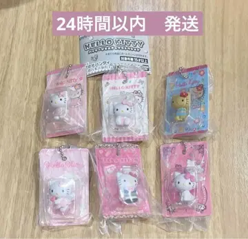 산리오 가챠 헬로키티 패키지 미니어처 컬렉션 컴프 세트