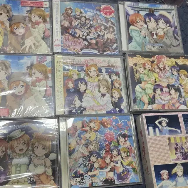 러브라이브 뮤즈 극장판 CD 앨범 음반 일괄