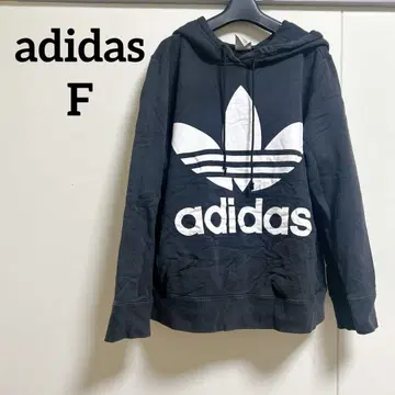 adidas 아디다스 [ F ] 후드 부착 후드티 블랙