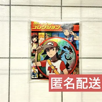 포켓몬 캔뱃지 컬렉션 애로우 레드 & 메가 리자몽 X