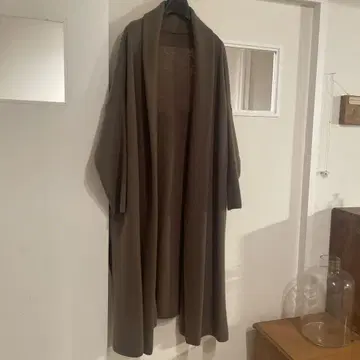 MUSE de Deuxieme Classe 브라운 롱 코트