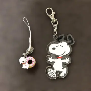 USJ 스누피 스트랩 2개 세트