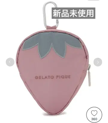 GELATO PIQUE 젤라피케 CAT&DOG 스트로베리 매너 파우치