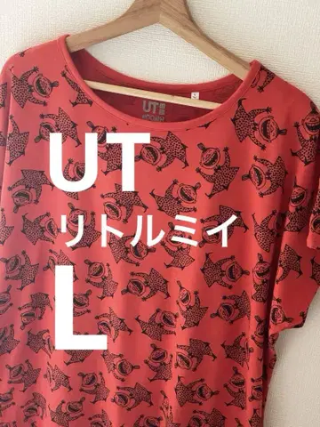 리틀 미이 UNIQLO UT Moomin 빨간색 T셔츠 L