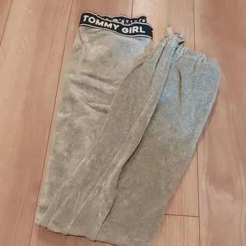 TOMMY GIRL 그레이 캐주얼 팬츠 M 사이즈