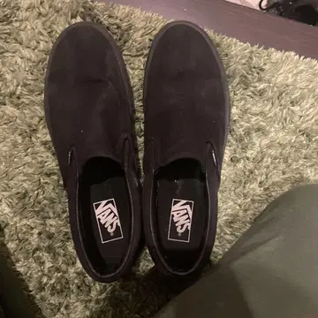Vans 블랙 슬립온