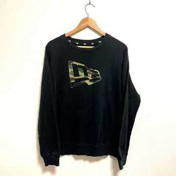 NEW ERA 맨투맨 트레이닝복 블랙 블랙 L