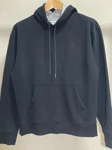 Champion 블랙 후드티