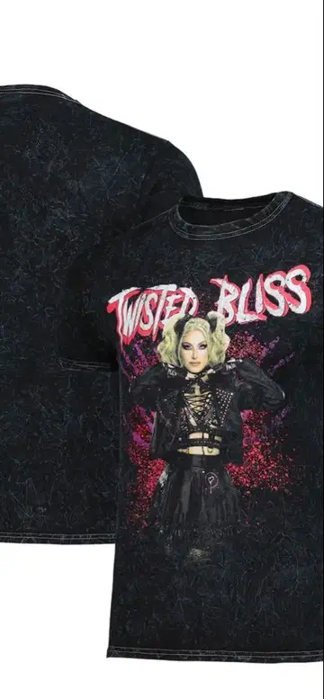 새상품 미개봉 WWE 프로레슬링 T셔츠 알렉사 블리스 M사이즈