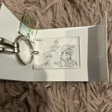귀멸의 칼날 원화전 아크릴 베이스 키링 토미오카 기유 카마도 탄지로