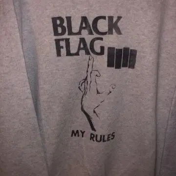 BLACK FLAG MY RULES 맨투맨 XL