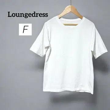 Loungedress 라운지 드레스 크루넥 T셔츠 화이트 FREE