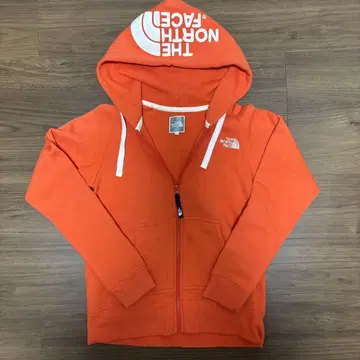 THE NORTH FACE 오렌지 후드티