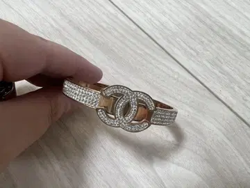핑크 골드 팔찌