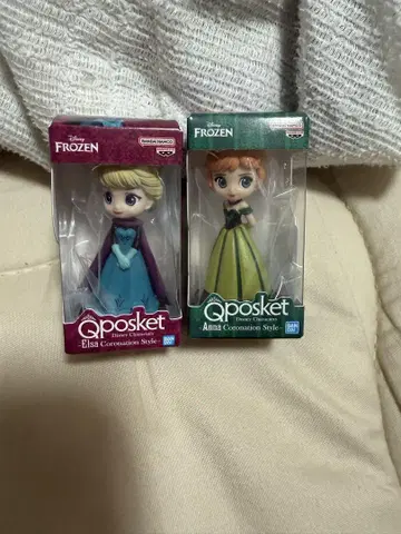 Qposket 프로즌 엘사 안나 세트