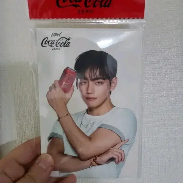 코카콜라 BTS 뷔 포토엽서 4장 (디자인 다름)