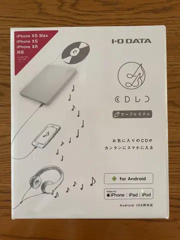 I-O DATA CDRI-LU24IXA/스마트폰용 CD 레코더