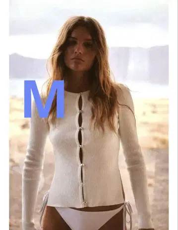 ZARA 리브 상의