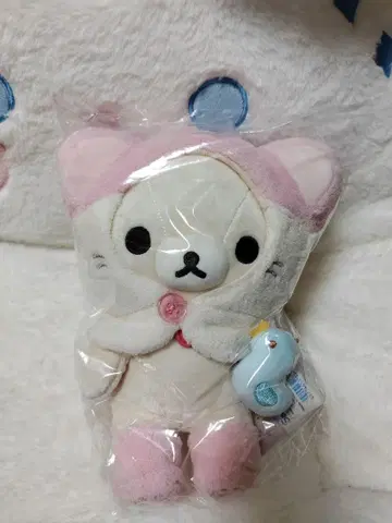 새상품 레어 리락쿠마 코리락쿠마 고양이 고양이의 온천 봉제 인형
