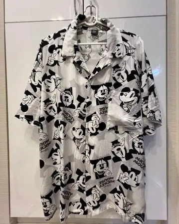 Disney 미키마우스 반팔 셔츠 LL