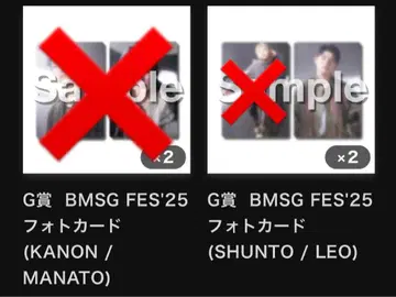 BMSG FES'25 포토 카드 LEO 세트